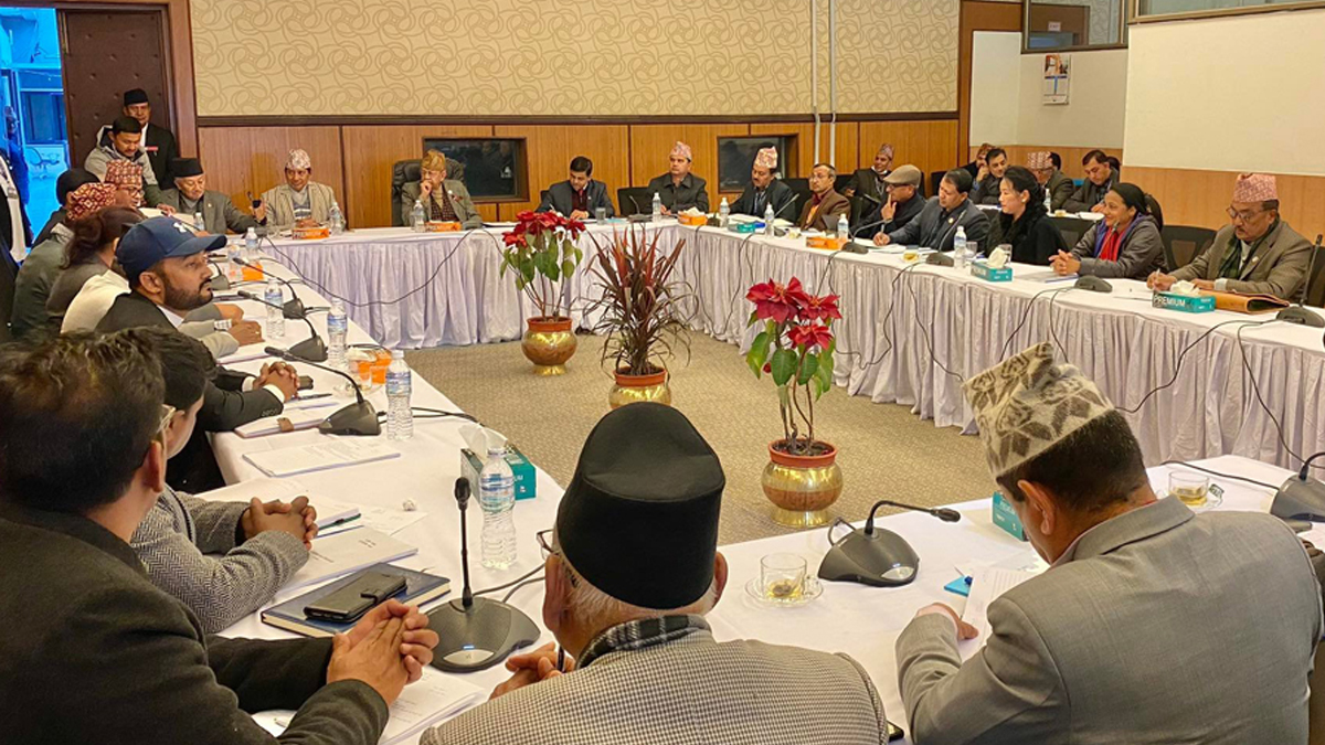 संसदको पहिलो बैठकमा शीर्ष नेताहरुले सम्बोधन गर्ने